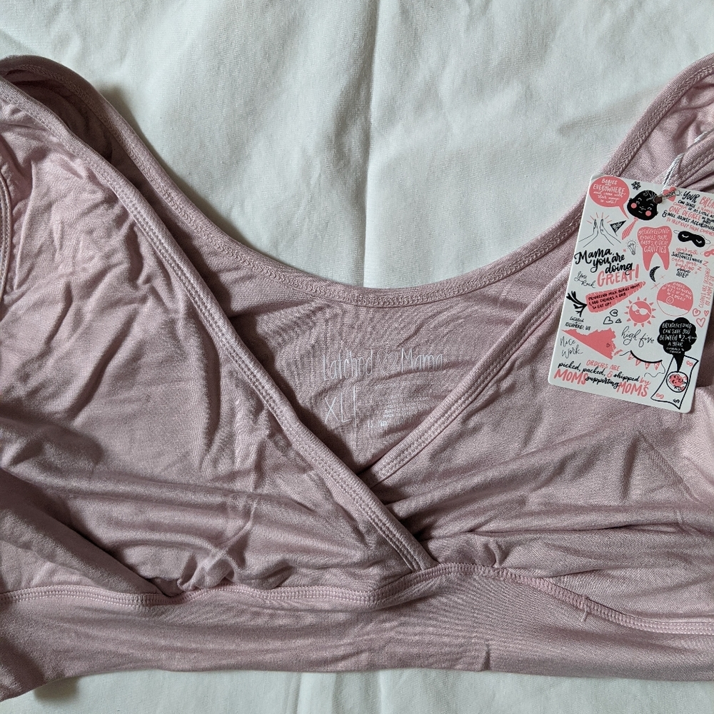 Latched Mama Scoop Back Nursing Bra 